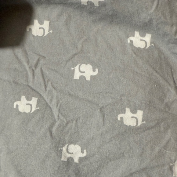Circo Navy and Gray Chevron, Elephant Print Fitted Crib Sheets Set of 5 - Picture 2 of 5
